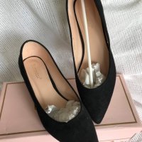Черни дамски обувки! 39, снимка 4 - Дамски ежедневни обувки - 37676700