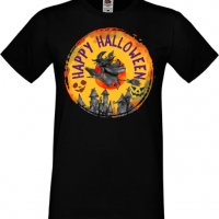 Мъжка тениска Halloween 08,Halloween,Хелоуин,Празник,Забавление,Изненада,Обичаи,, снимка 1 - Тениски - 38134866