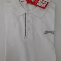 Slazenger Plain  Polo - Мъжка тениска с яка, размер S., снимка 2 - Тениски - 40022173