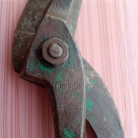 Стара немска ножица за ламарина, снимка 3 - Антикварни и старинни предмети - 30314692