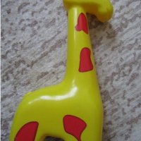 Пластмасов жираф, снимка 1 - Фигурки - 34114739