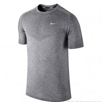 Nike Dri-FIT Knit Running Shirt, снимка 1 - Тениски - 32171013