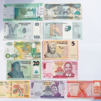 ❤️ ⭐ Лот банкноти Африка 11 броя UNC нови ⭐ ❤️, снимка 1 - Нумизматика и бонистика - 38447544