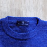 пуловер ermenegildo zegna wool блуза фанела мъжки вълнен оригинален L, снимка 3 - Пуловери - 39719440