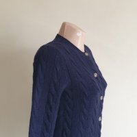 POLO Ralph Lauren Cable Wool / Cashmere Cardigan Knit Womens Size S НОВО! ОРИГИНАЛ! Дамски Пуловер -, снимка 6 - Жилетки - 44459292
