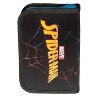 Несесер Spider-Man, празен, 1 цип, 2 клапи, PASO 5903162122304, снимка 3 - Ученически пособия, канцеларски материали - 42230157