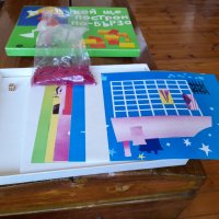 Стара детска игра Кой ще построи по-бързо , снимка 3 - Други ценни предмети - 36814946