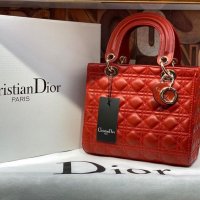 Луксозна Черна чанта Dior , снимка 1 - Чанти - 29759947