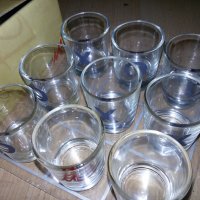 Продавам уникален сервиз от 9 чаши с плато за "морски шах" на Mtel, снимка 3 - Сервизи - 29314715