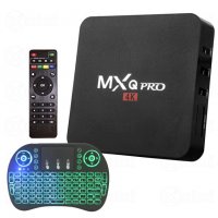 Промо █▬█ █ ▀█▀ Нови 4K Android TV Box 8GB 128GB MXQ PRO Android TV 11 /9 wifi play store, netflix , снимка 12 - Приемници и антени - 39361588