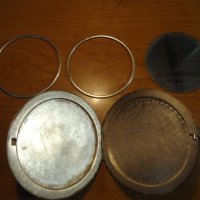 Стара сребърна пудриера, снимка 10 - Антикварни и старинни предмети - 31099153