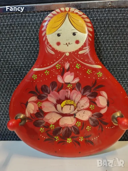 Ламаринена детска закачалка Матрьошка , снимка 1