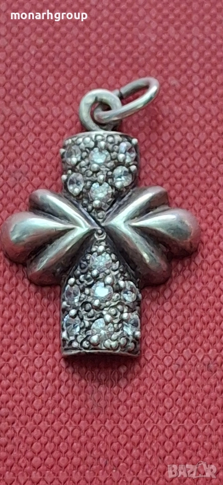 Сребърна висулка, снимка 1