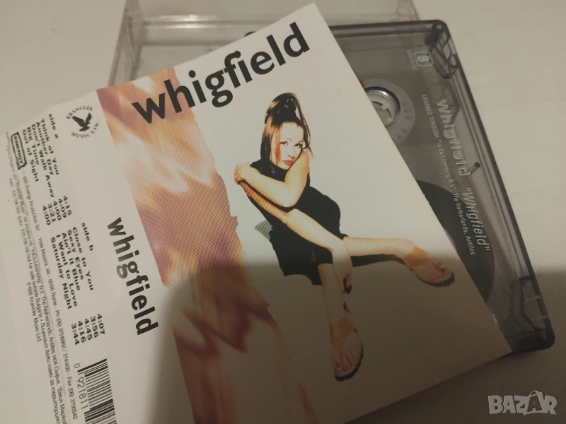 Whigfield – Whigfield - оригинална аудио касета музика, снимка 1