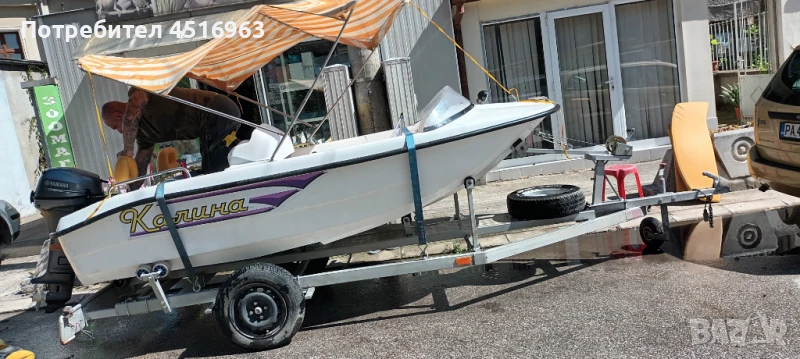 продавам лодка с колесар, снимка 1