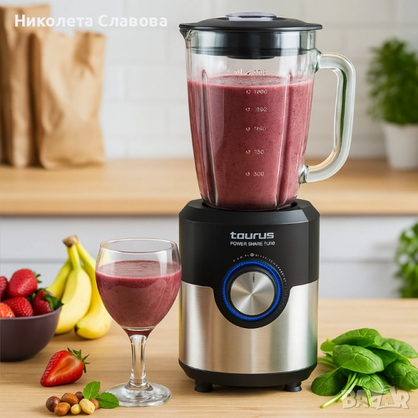 Блендер Taurus Power Shake – 1600W, 1.75L, снимка 1