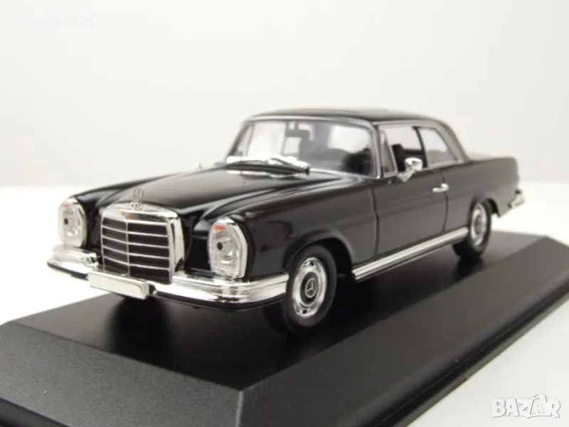 Mercedes-Benz 280 SE 3.5 Coupe W111 1970 - мащаб 1:43 на Maxichamps моделът е нов в PVC дисплей-кейс, снимка 1