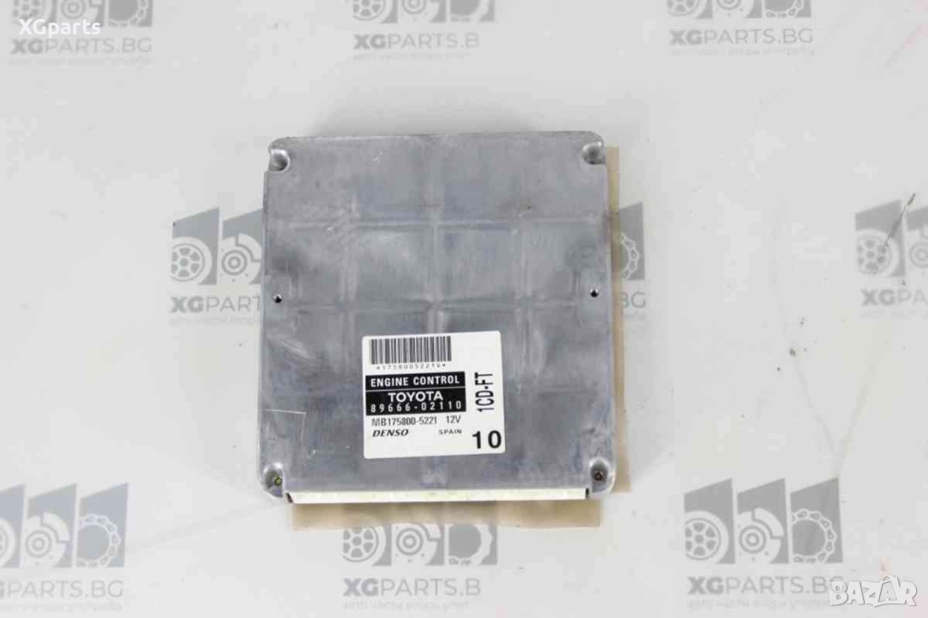Компютър двигател за Toyota Corolla E12 2.0d4d 90к.с. (2001-2007) 89666-02110, снимка 1