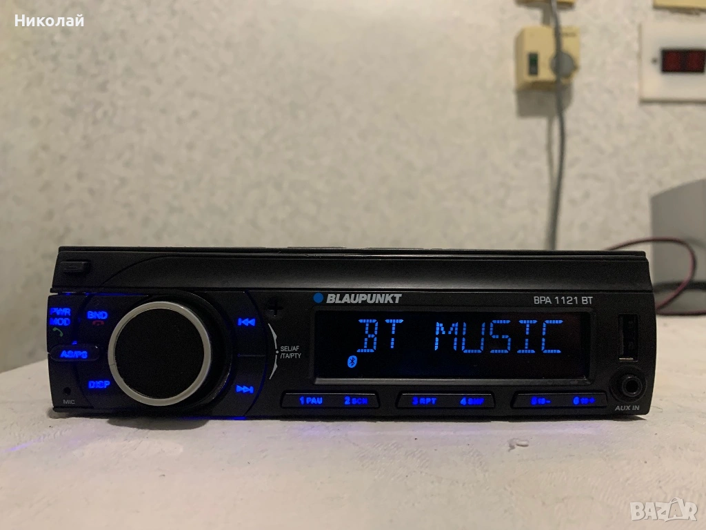 Авто радио Blaupunkt Bluetooth, снимка 1