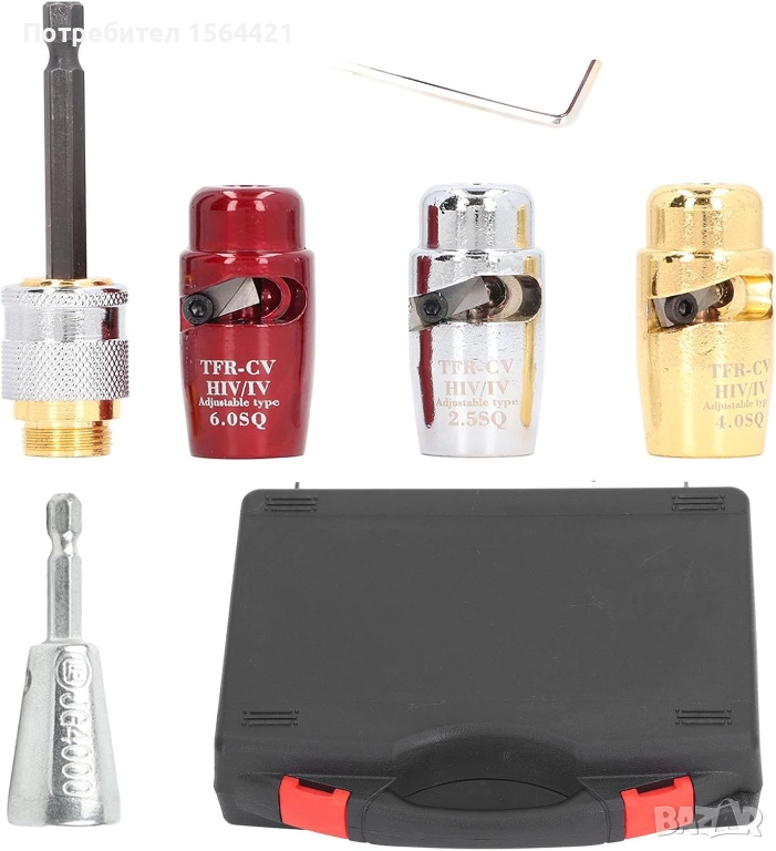 Комплект инструменти за оголване на кабел 2.5, 4.0 и 6.0SQ, Германия, снимка 1