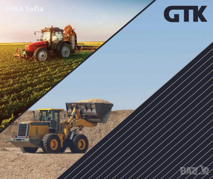 Гуми марка GTK селскостопански и индустриалнаи 10,20,24,26,32,38 цола, снимка 1