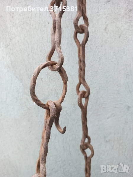 Верига кована за огнище , снимка 1