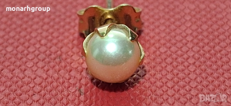 Златна обеца 18к, снимка 1