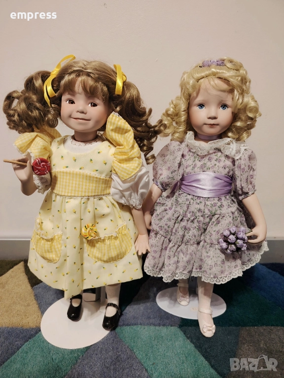 Сет порцеланови кукли Dianna Effner , снимка 1
