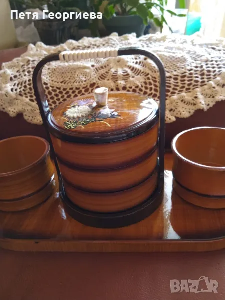 Оригинален сервиз за ядки, крекери и дребни сладки., снимка 1