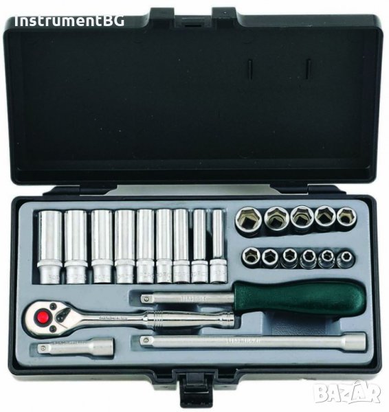 Гедоре комплект FORCE 1/4" / 24 части, снимка 1