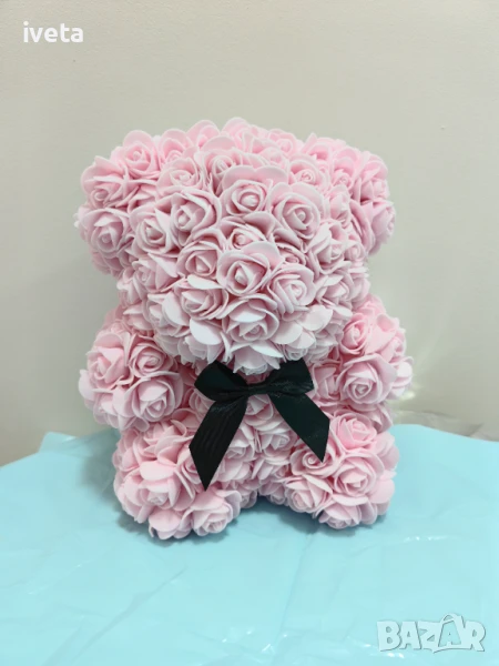 Мече  от рози, снимка 1