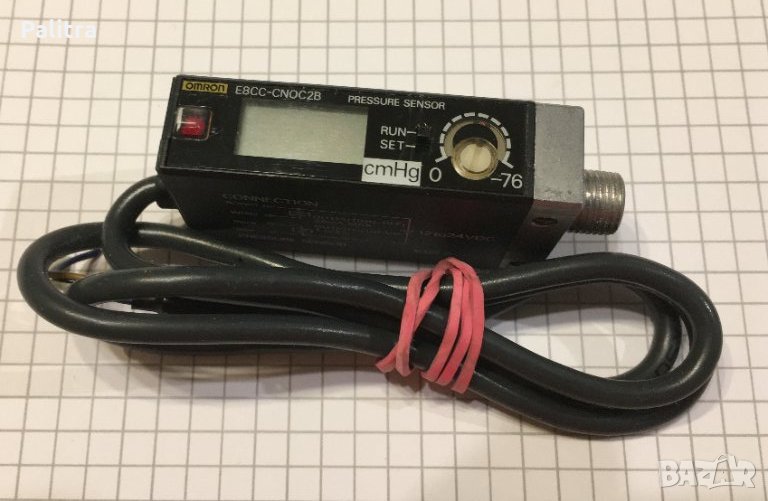 Електронен вакуумметър с ключ - Пресостат -OMRON E8CC-CNOC2B, снимка 1