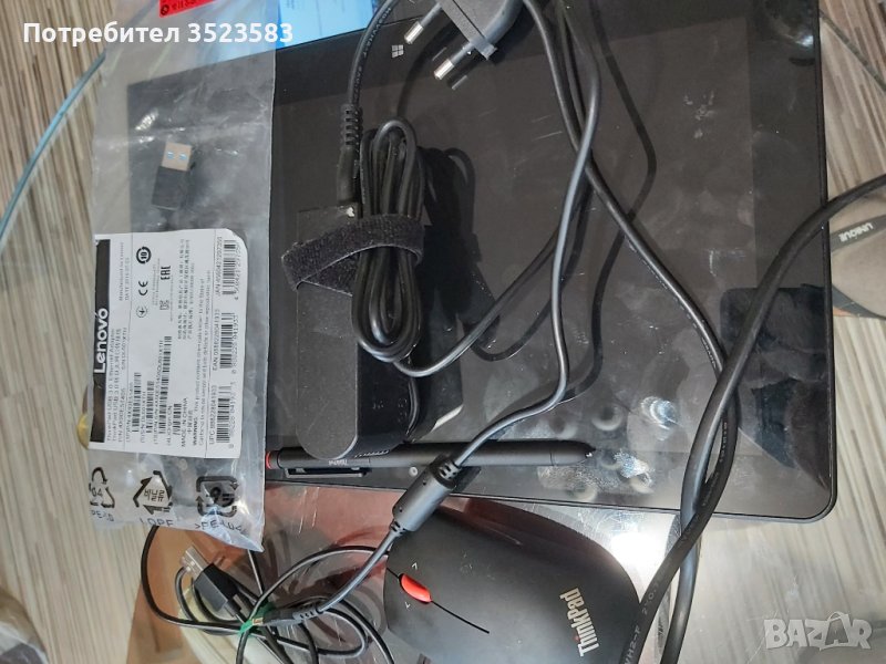 ThinkPad Lenovo Helix 20CG-S01G00 ;  PEN,Mouse, Eth (отделно) , снимка 1