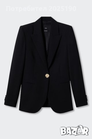  Дамско черно сако Н&М , снимка 1