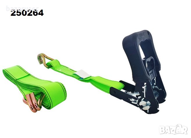 Колан за Притягане 38мм. -5м. (зелен) -(11049)/250264, снимка 1
