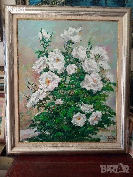 Маслена картина на Николай Ханзъров , снимка 1