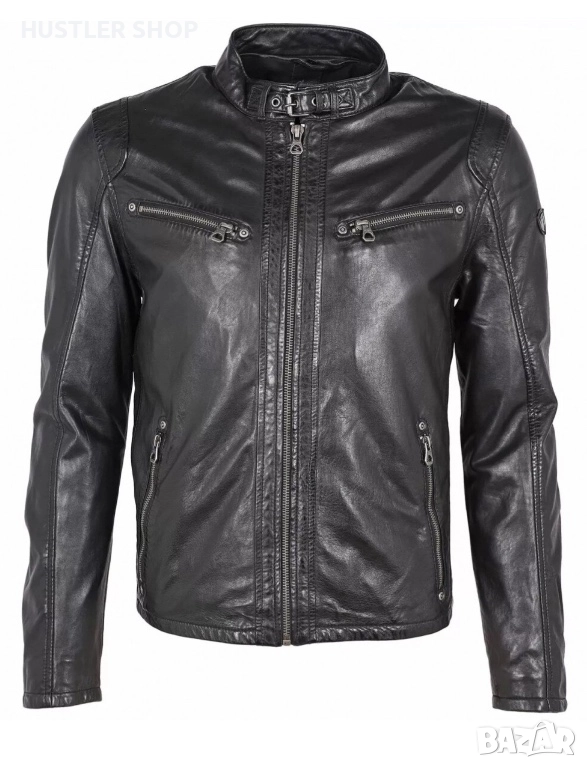 Мъжко яке от естествена кожа GIPSY BY MAURITIUS.Размер М, снимка 1