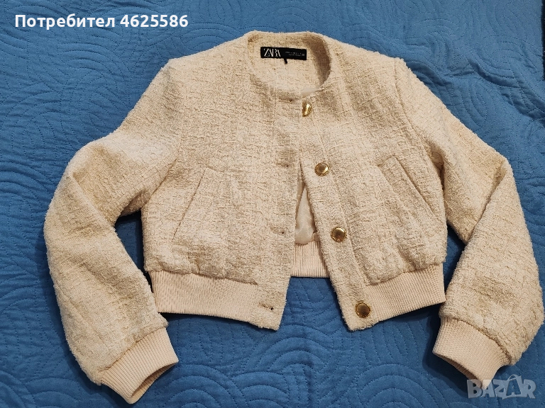 Zara яке от букле размер XS, снимка 1