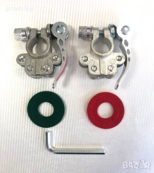 Клеми за акумулатор, клема 2 бр, внос от Германия, снимка 1