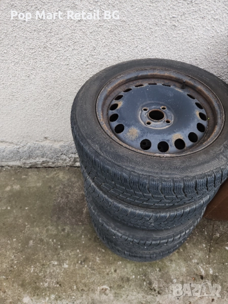 Железни джанти със зимни гуми 205/55R16 за Opel Astra H, снимка 1
