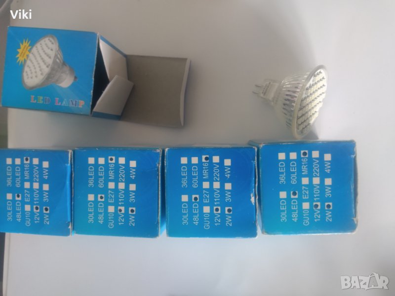 Крушки MR16 12V Led White, снимка 1