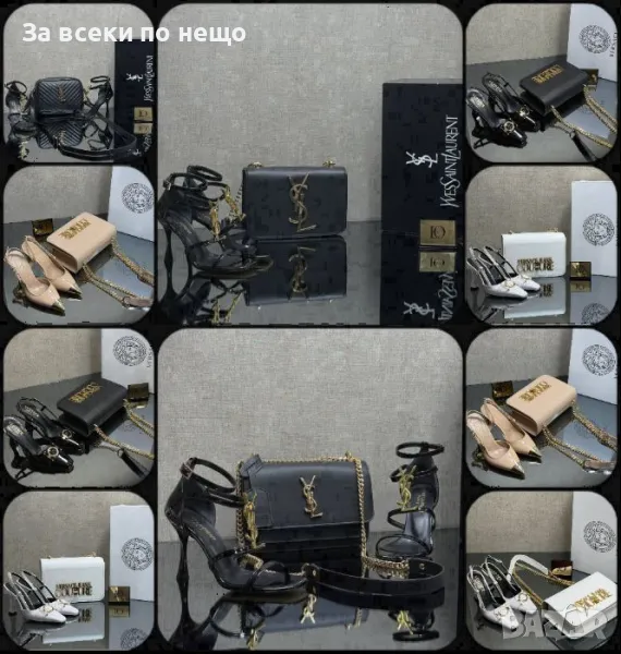 Yves Saint Laurent👠Versace Дамски Обувки на Ток - Налични Различни Цветове Код D1736, снимка 1