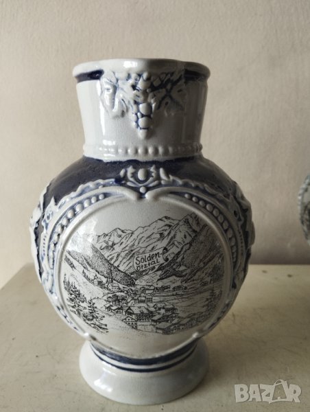 стара керамична кана, снимка 1