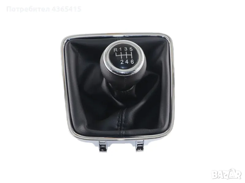 Топка с маншон за скоростен лост VW Golf Plus / Sharan 7N / Tiguan 5N - 6 Скорости, снимка 1
