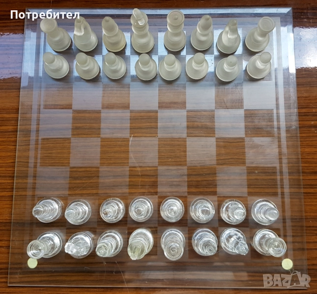 Стъклен шах, снимка 1