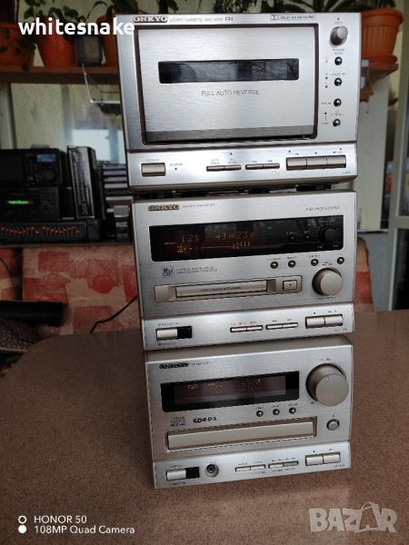 Onkyo HiFi System, CD, MD, TAPE, AUX, Tuner... , снимка 1