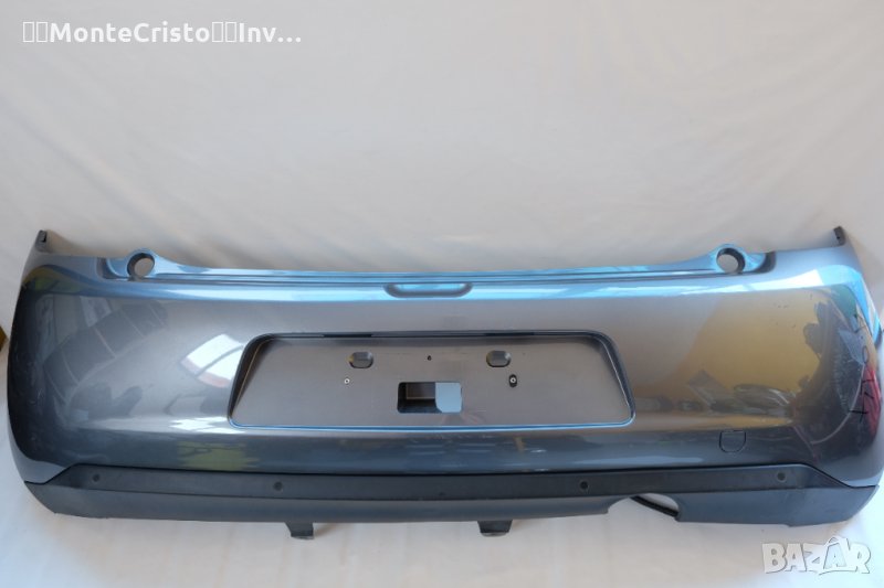 Задна броня Citroen C3 (2010-2013г.) с отвори за парктроник / 7410KY / 7410LC, снимка 1