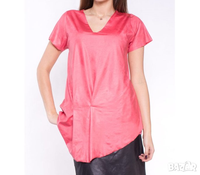 Червена туника с къс ръкав EMC - 3XL, снимка 1