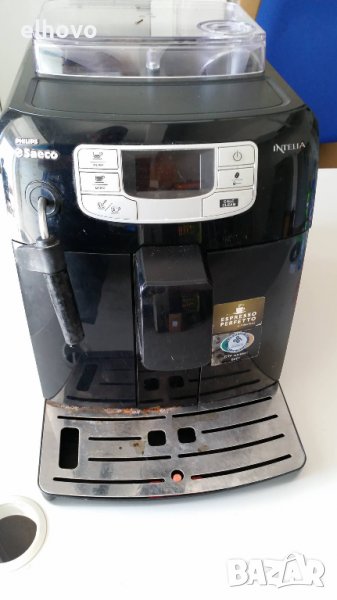 Кафеавтомат Saeco Intelia HD8751-черна2, снимка 1