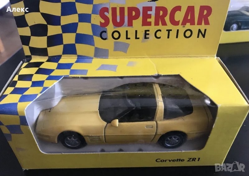 Метални колички Corvette ZR1, 
Aston Martín DB7 1/43 MAISTO , снимка 1